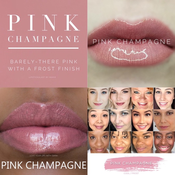 2- TWO "Pink Champagne" LipSense Bundle, NEW